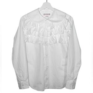 Comme Des Garcons Girl 2019AW Layered Ruffle Peter Pan Shirt